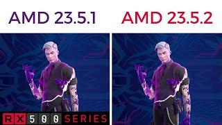 AMD Driver 23.5.2 Vs 23.5.1  AMD 23.5.2 New Driver Update RX 570 Ryzen 5 3600