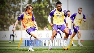 Final training session ahead of the Clásico  Real Madrid City