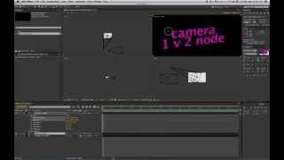 AfterFX quick tips 3 Two node cameras