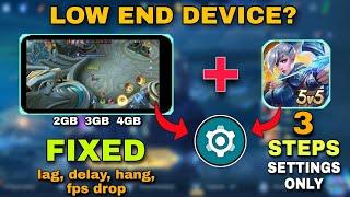 Mobile Legends BEST SETTING SETUP to Fix Lag Delay Hang and FPS Drop  Best for Low End Devices