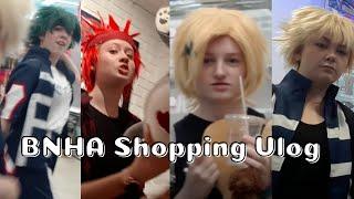 Deku called Bakugou what???  BNHA Cosplay Shopping Vlog