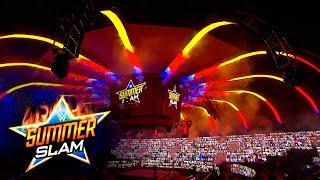 SummerSlam 2020 opens with incredible pyro SummerSlam 2020 WWE Network Exclusive