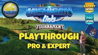 PRO & EXPERT Playthrough Hole 1-9 - Michigan Links Tournament *Golf Clash Guide*