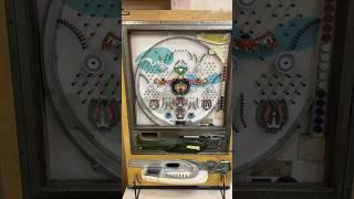 Jackpot on an old gambling machine #pachinko #marblemachine #slowmo #satisfying