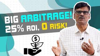 Best ARBITRAGE Trade - 25% ROI with 0 RISK