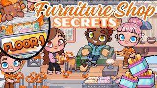 FURNITURE SHOP SECRETS  AVATAR WORLD 