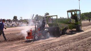 Modified garden tractor pull Lucknow 850lbs
