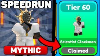 NEW Tier 60 SCIENTIST CLOCKMAN Is Easy To Get.. Toilet Tower Defense