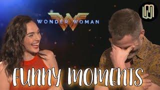 Gal Gadot and Chris Pine Funny Moments PART 1 - Wonder Woman