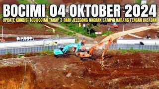 Tol Bocimi Tahap 3 Terbaru 04 Oktober 2024  Update Pembangunan Jalan Tol Bocimi 3 Tahap 3 Terkini