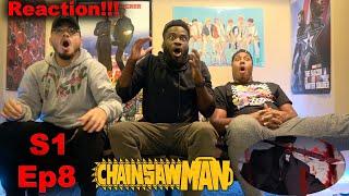 Chainsaw Man Reaction Episode 8  Gunfire