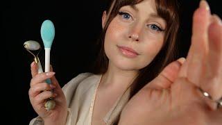 ASMR Tingle Spa ‍️️  Face Neck & Scalp Massage