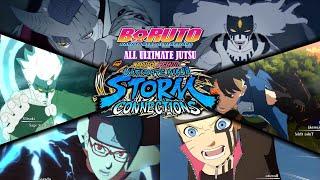 Boruto Next Generations CHARACTER ALL Ultimate Jutsu + DLC  Ninja STORM CONNECTIONS