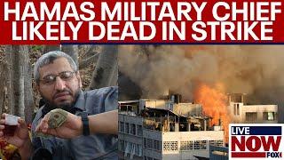 BREAKING Top Hamas military chief targeted in Israeli strike in Gaza  LiveNOW from FOX