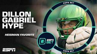 Are you buying into the Dillon Gabriel hype as the Heisman Trophy favorite?   ESPN BET Live