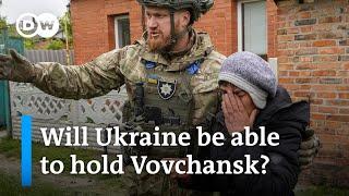 Ukraines Vovchansk The largest city currently in the focus of the Russian assault  DW News