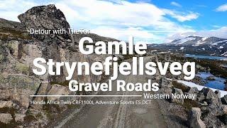 Gamle Strynefjellsveg Norway  DetourGravel Road  Honda Africa Twin Adventure Sports DCT
