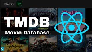 TMDB movie database tutorial  Fetch and list data from tmdb  React js  For beginners