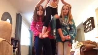 3 or 4 person ACRO Stunts