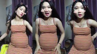 Pregnant asian sale all branded