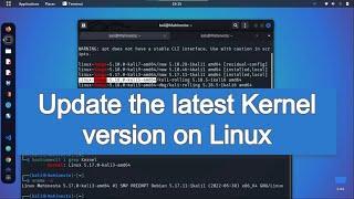How to Update Kernel in Linux Kali Linux 2023 