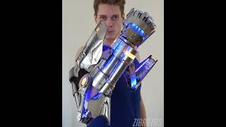 Steel Doomfist Gauntlet IRL #shorts