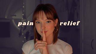 ASMR guided sleep meditation for pain relief voice only