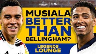 Rio Ferdinand Exclusive Musiala & Bellingham Comparison  England Camp  Beckham Music Taste