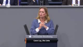 Caren Lay DIE LINKE Absurd #NoAfD behauptet Klimaschutz sei schuld an Wohnungskrise