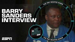 Barry Sanders FULL INTERVIEW with Bill Belichick & the Pat McAfee Draft Spectacular