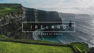 IRELAND - The Land Of Green Aerial Drone 4K