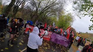 Live from CO26 Climate Change Demonstration in Glasgow