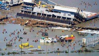 Wind of 210 kmh and flooding Powerful cyclone Mocha hit Bangladesh and Myanmar