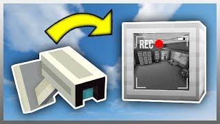 ️ Working SECURITY CAMERA in Minecraft