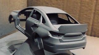 Тюнинг лада веста LADA Vesta масштабная модель