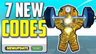 *NEW* ALL WORKING CODES FOR TITAN TRAINING SIMULATOR IN 2024 ROBLOX TITAN TRAINING SIMULATOR CODES