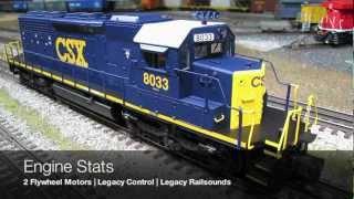 Lionel CSX SD40-2 wLegacy