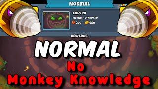 Dreadbloon Normal  No Monkey Knowledge  BTD6 Boss Tutorial