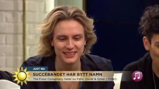 Pojkbandet har bytt namn - här är FO&O - Nyhetsmorgon TV4