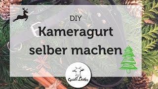 Kameragurt selber machen  DIY Geschenk zu Weihnachen