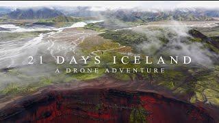 ICELAND Cinematic 21-Day Trip with the DJI Mavic 3 Pro Drone - Film 2024