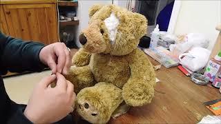 DIY gory teddy bear