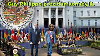 30 Mai 2024 OEA mande pou yo bay Guy philippe prezidan konsèy la Peyi a chavire nou genyen batay