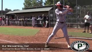 CJ Weinstein Prospect Video Inf Huntington Beach High School Class of 2026