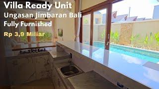 Villa Ready Unit dijual di Ungasan Jimbaran Bali  Fully Furnished Potensi Disewakan 350 JutaTahun