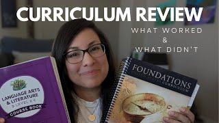 END OF YEAR HOMESCHOOL CURRICULUM REVIEW What worked and what didnt