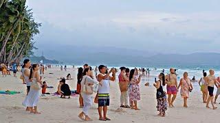 Look This is BORACAY White Beach on September 5 2024 510pm Walk Gumanda na ang Panahon Daming Tao