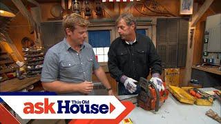 How to Sharpen a Chainsaw  Ask This Old House