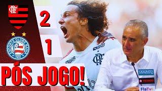 PÓS JOGO FLAMENGO x BAHIA  COLETIVA DE TITE AO VIVO  DEBATE TÁTICO SOBRE O JOGO 