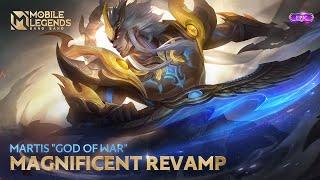 Revamped Skin  Martis God of War  Mobile Legends Bang Bang